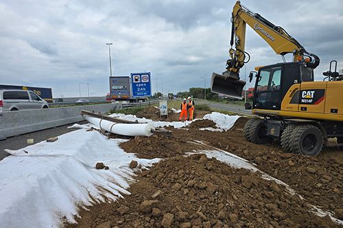 Onkruidvrij maken van infrastructuren en natuurgebieden