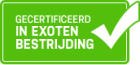 Gecertificeerd in exoten bestrijding