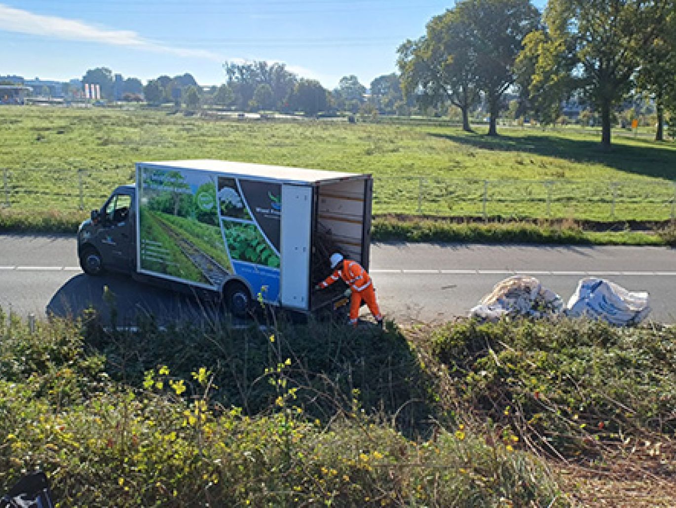 Maaien en afvoeren maaisel